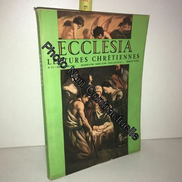 Ecclesia Lectures Chretiennes 57. Ecclesia