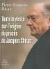 Toute la vérité sur l'origine du procès de Jacques Chirac. Divier Pierre-François