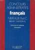 Concours administratifs niveau B et C brevet national : fran&ccedil;ais. Chazareix