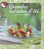 Grandes salades d'été fraîches et conviviales. Della Guardia Catherine