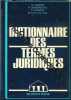 Dictionnaire Termes Juridiques. O Samyn  P Simonetta  C Sogno  Pélage De Coniac