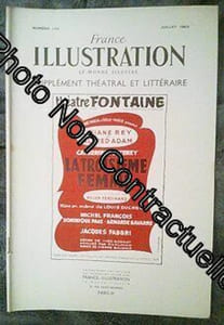 La Troisième femme : Comédie en 3 actes de Roger-Ferdinand... Paris Théâtre Fontaine 29 avril 1953