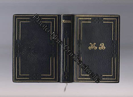 Missel des catacombes n° 75. Approuvé par Card. Meignan Ciappori Luc-Olivier Merson Gravure de Méaulle