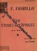 F. Fiorillo : 36 études ou caprices pour Violon. Louis Fournier