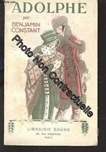 ADOLPHE - "LE CAHIER ROUGE" / LA BIBLIOTHEQUE PRECIEUSE