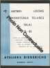 ATELIERS DIEDERICHS à Bourgoin : Notice de graissage métiers CR et DS / Looms CR and DS Lubrication Instructions / Webstuhle CR und DS Schmier ...