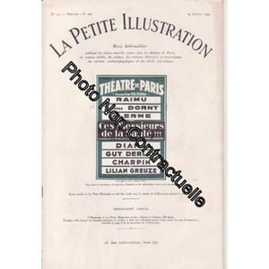 La Petite illustration théâtrale N° 280 : Ces Messieurs de la santé !!! Comédie de Paul Armont. Créée en 1931 au Théâtre de Paris. 25 juillet 1931. Revue. 40 pages. Couverture légèrement défraîchie. (Théâtre Périodique)
