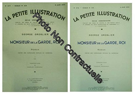 Monsieur de la garde Roi : Roman inspiré des chroniques royales du Cambodge. Groslier George  Charles Fouqueray