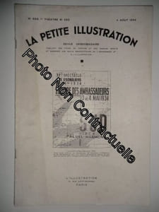 La Petite illustration théâtrale N° 352 : Sud pièce de Paluel-Marmont. Créée en mai 1934 au théâtre des Ambassadeurs. 4 août 1934. (Théâtre Périodiques Periodicals)