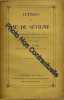 LETTRES. Mme DE SEVIGNE par M. SUARD