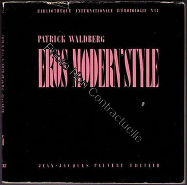 Eros modern' style. bibliothèque internationale d'érotologie n°14. undefined