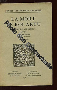 LA MORT LE ROI ARTU - N° 58 - Collection Textes littéraires français