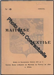Trimestriel MAITRISE TEXTILE [No 18 de 1951] - Bulletin de documentation générale