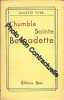 L'humble Saint Bernadette. Colette Yver