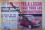 AUTO JOURNAL (L') [No 267] du 09/03/1961 - PROTOTYPES A L'ESSAI CHEZ TOUS LES CONSTRUCTEURS - LA NOUVELLE VOLKSWAGEN - LA HAUSSE DES PRIX EST BIEN ...