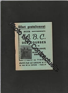l'ABC des courses de Midi-Tiercé / Midi-dimanche-tiercé et du Tiercé