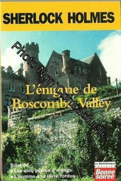SHERLOCK HOLMES L'ENIGME DE BOSCOMBE VALLEY. Conan Doyle