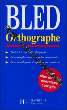 Bled Orthographe. Bled Édouard