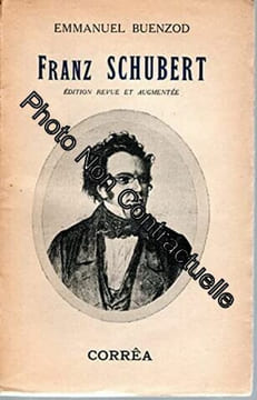 Franz Schubert. BUENZOD Emmanuel