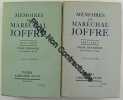 Mémoires du maréchal joffre 1910-1917. Joffre Joseph Jacques Césaire (1852-1931)