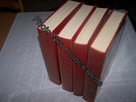 Les prix Nobel - Déepot legal et impression 1965 - 4 tomes - Les prix nobel de la paix - Les prix nobel de litterature - Les prix nobel de physique et ...