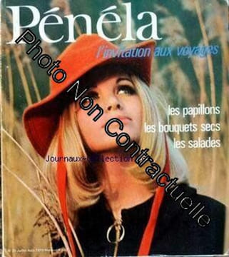 PENELA [No 35] du 01/07/1970 - INVITATION AUX VOYAGES - LES PAPILLONS - LES BOUQUETS SECS - LES SALADES. Collectif