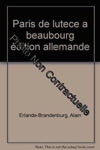 Paris de lutece a beaubourg edition allemande