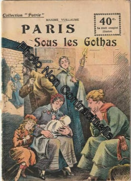 Paris sous les Gothas (collection Patrie n°82). Maxime Vuillaume