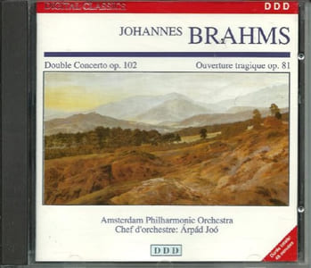 BRAHMS Double concerto opus 102 / Ouverture tragique op. 81