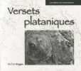 Versets plataniques. Pages Michel