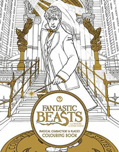 Fantastic Beasts and Where to Find Them: Magical Characters and Places Colouring Book (ANGLAIS)