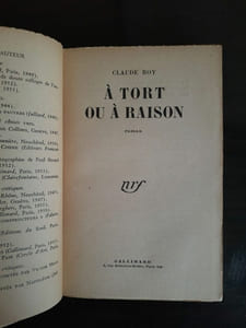 L'Oracle flammarion envoi Autographe de L'auteur