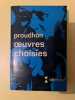 proudhon Oeuvres choisies Gallimard idées nrf. 