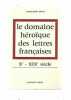 Simon área Heroica Las Letras Francesa x xixème. 