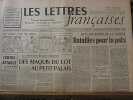 Les Lettres Françaises n109 24 mai 1946 paulhan steinbeck chamson queneau. 