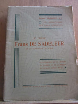 Pierre tromont Le Frère Frans de Sadeleer de la compagnie de jésus. undefined