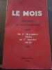 Le mois Synthèse de l'Activité mondiale du 1er Décembre 35 au 1er Janvier 1936. 