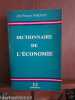 Dictionnare de léconomie j f Phélizon. 