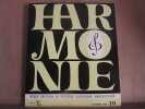 Harmonie n10 Revue critique de Musique classique enregistrée Octobre 1965. 