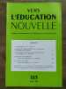 Vers l'éducation nouvelle n183 Juin 1964. 