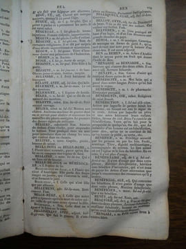 M. Wailly Nouveau vocabulaire français Chez Barbou Imprimeur-Libraire 1835. undefined