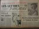 Les Lettres Françaises n145 31 Janvier 1947 paulhan peynet carbi salacrou. 