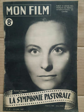 Mon Film n 39 La symphonie pastorale 23 Avril 1947. undefined