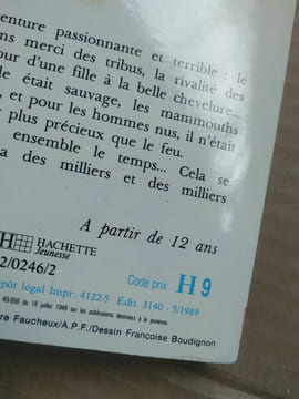 Rosny Aîné La guerre du feu. undefined