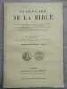 Vigouroux Dictionnaire de la bible Fascicule XXX Palestine pavot. 