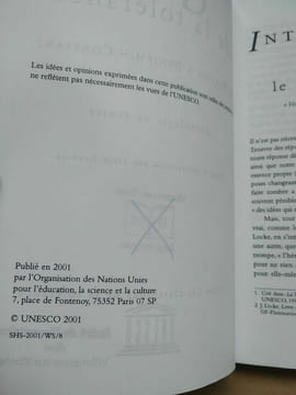 Genèse de la tolérance de Platon à unesco. Benjamin Constant