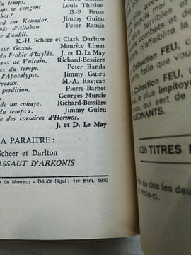 Gerard Marcy La force secrète Anticipation fiction. undefined