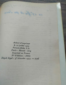 Le chiffre de nos jours