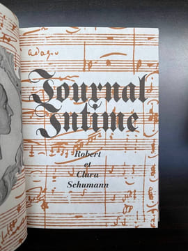 Robert et Journal intime Le Club de la Femme. Clara Schumann