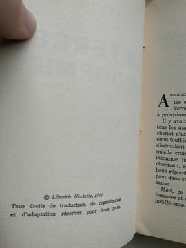 Arcadius La terre endormie Le rayon fantastique hachette. undefined